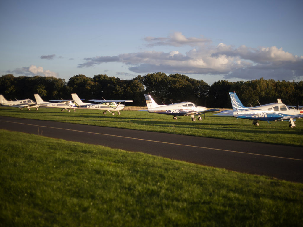 tatenhill airfield aeroplanes 3 october 2025