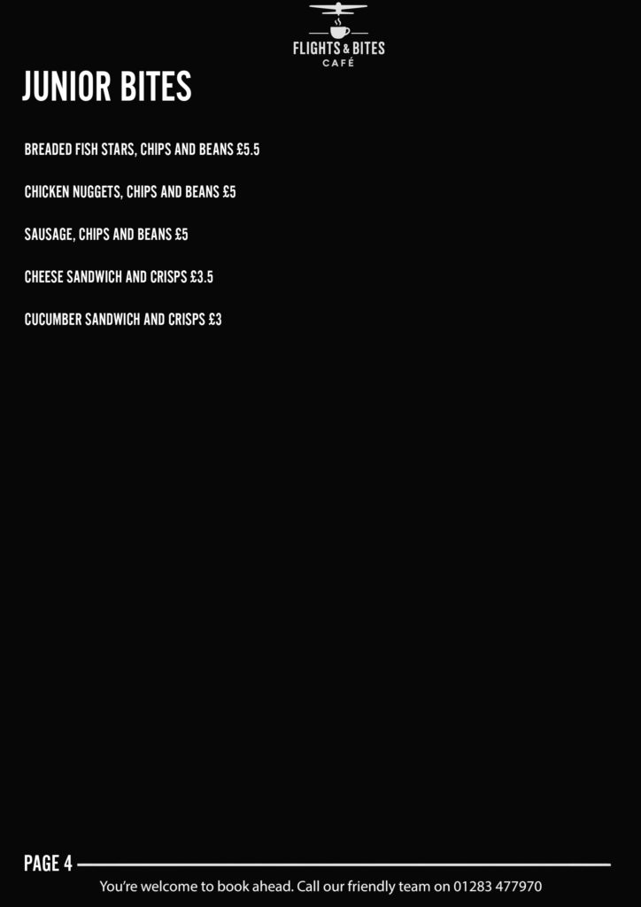 AUTUMN MENU TATENHILL AIRFIELD CAFE 2025 - PAGE 4